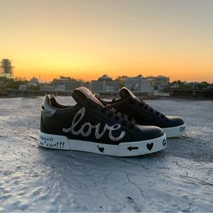 SOLD ❗️Dolce & Gabbana  original sneakers! 🖤 Love ‘
